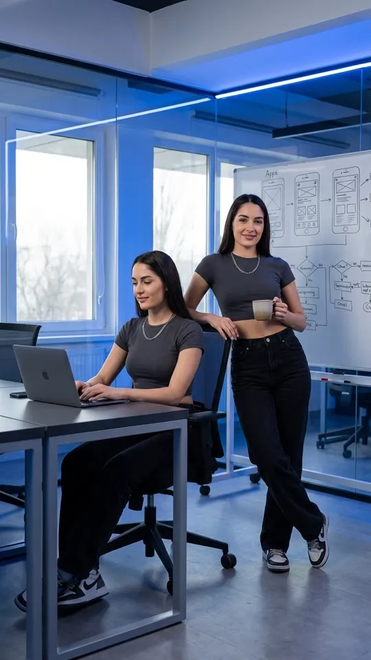 AI-generated AI Influencers image example